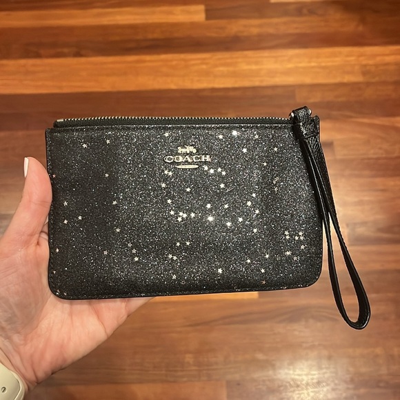 COACH star glitter wristlet✨ - Picture 1 of 5